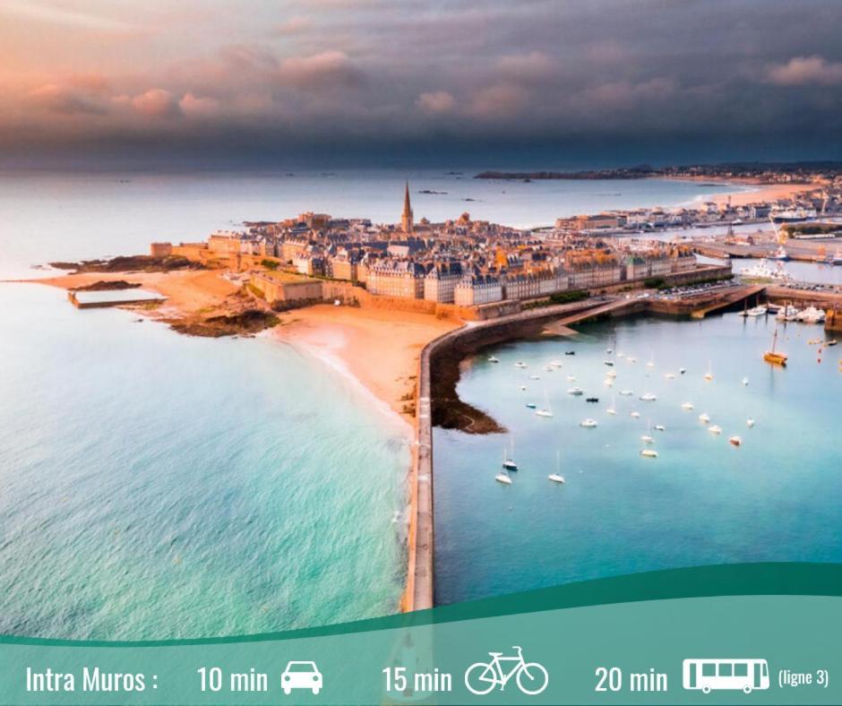 Appartement Cosy 1 Chambre Saint-Malo Zewnętrze zdjęcie
